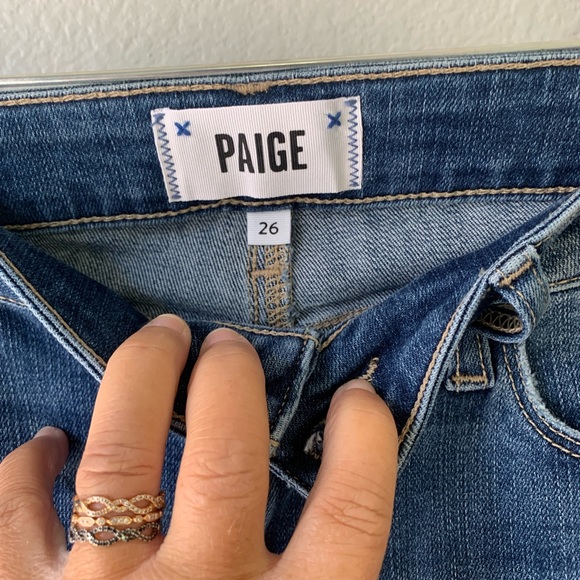 Paige Skyline Ankle Peg jeans size 26 - Picture 2 of 7